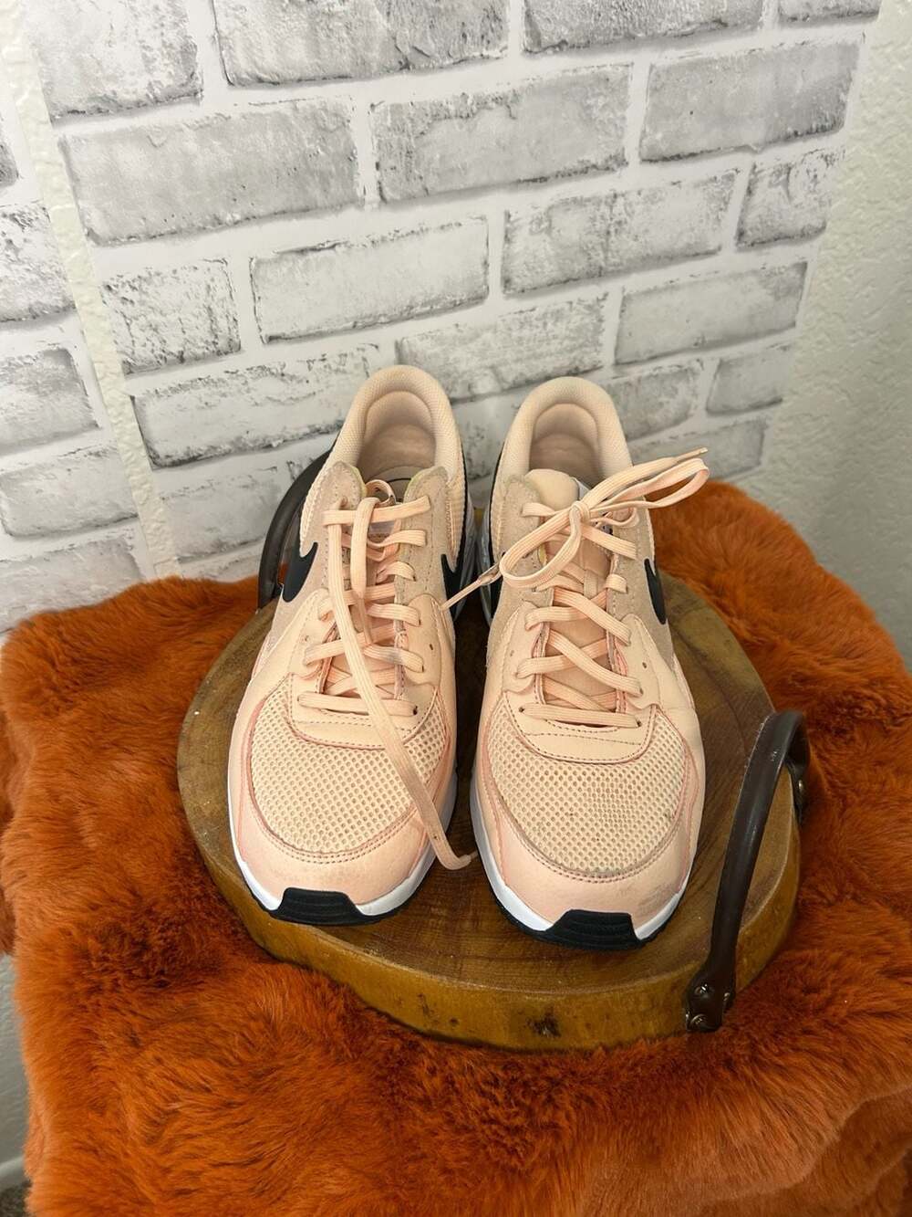 Nike Women's Air Max Excee Peach/Washed Coral Sneakers